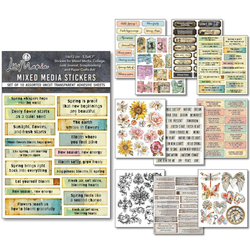 Ciao Bella Mixed Media Stickers tarra-arkit, The Sound Of Spring