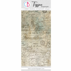 Ciao Bella Tissue -paperi Old Ledgers