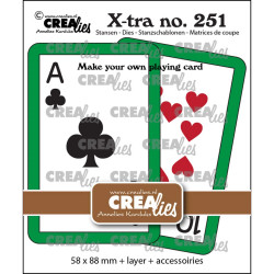 Crealies stanssi Playing Cards