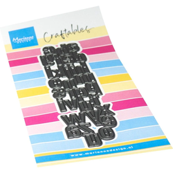 Marianne Design stanssi Alphabet