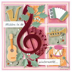 Marianne Design stanssi Music Treble