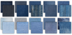Craft Consortium Denim Textures -paperipakkaus 6