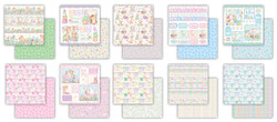 Craft Consortium Little Ones -paperipakkaus, 12