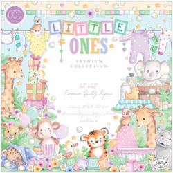 Craft Consortium Little Ones -paperipakkaus, 12