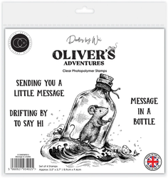 Craft Consortium leimasin Oliver's Adventures, Message in Bottle