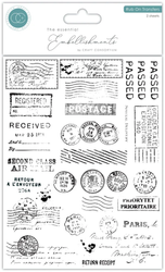 Craft Consortium Rub-on -siirtokuvat The Collector, Postage