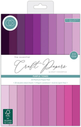 Craft Consortium kartonkipakkaus, A4, Purple Tones