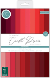 Craft Consortium kartonkipakkaus, A4, Red Tones