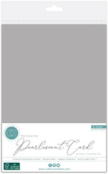  Craft Consortium Pearlescent -helmiäiskartonki, A4, Silver