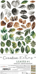 Craft O'clock paperipakkaus Creative Extras, Leaves 1, 6