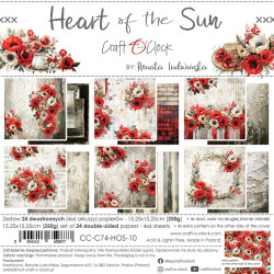 Craft O'clock paperipakkaus Heart of the Sun, 6
