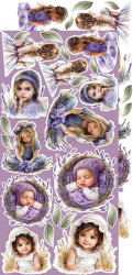 Craft O'clock paperipakkaus Heritage Whispers, Flowers & More, 6