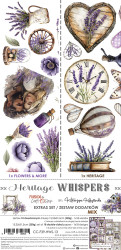 Craft O'clock paperipakkaus Heritage Whispers, Mix, 6