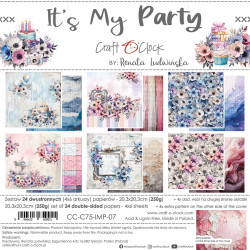 Craft O'clock paperipakkaus It's My Party, 8