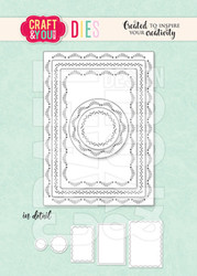 Craft & You stanssi ATC Decorative Stiches