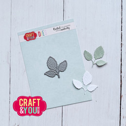 Craft & You stanssi Bea's Rose Leaves