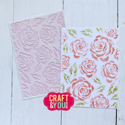 Craft & You sapluuna Big Roses