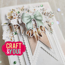 Craft & You stanssi Biscuit Pennants