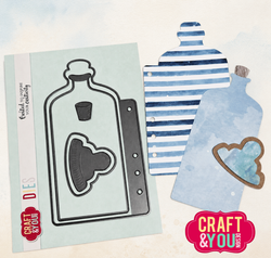 Craft & You stanssi Bottle Journal
