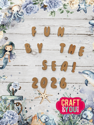 Craft & You stanssi Bubble Alphabet