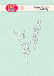 Craft & You stanssi Catkin Twigs