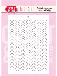 Craft & You sapluuna Chevron Pattern