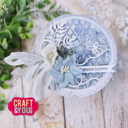 Craft & You stanssi Circles Base Decorative Stiches