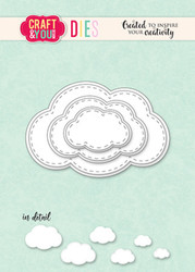 Craft & You stanssi Clouds