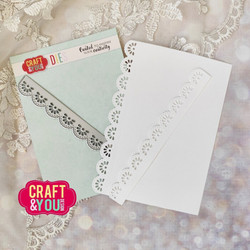 Craft & You stanssi Doily Border