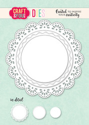 Craft & You stanssi Doily Set