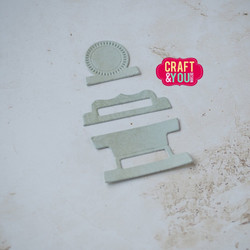 Craft & You stanssi Folder Tabs