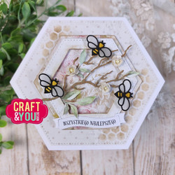Craft & You stanssi Hexagon Base