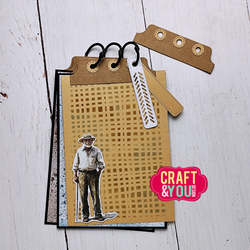 Craft & You stanssi Journal Mechanism by Bea