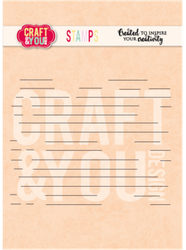 Craft & You leimasin Lined Paper