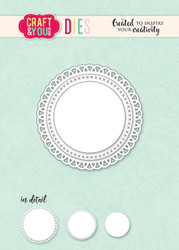 Craft & You stanssi Mini Doily