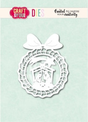 Craft & You stanssi Nativity Bauble