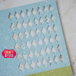 Craft & You stanssi Rhombus Background