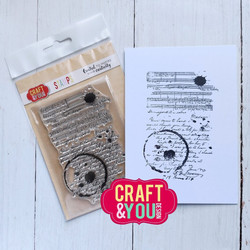 Craft & You leimasin Stains on the Letters