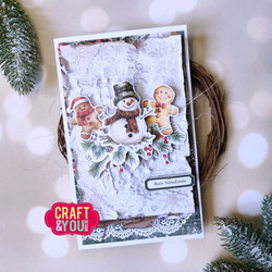 Craft & You stanssi Starry Background
