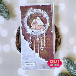 Craft & You stanssi Starry Wreath