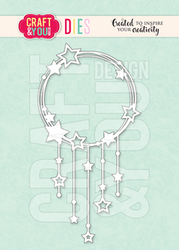 Craft & You stanssi Starry Wreath