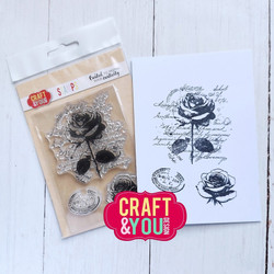 Craft & You leimasin Vintage Roses