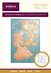 Crafter's Companion 3D kohokuviointikansio + stanssi Balance and Tranquillity