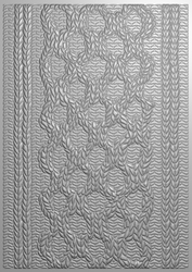 Crafter's Companion 3D kohokuviointikansio Cable Knit