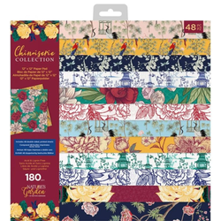 Crafter's Companion Chinoiserie Collection -paperipakkaus, 12