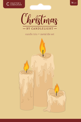 Crafter's Companion Christmas by Candlelight stanssi Candle Trio