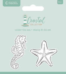 Crafter's Companion Coastal leimasin- ja stanssisetti Under the Sea