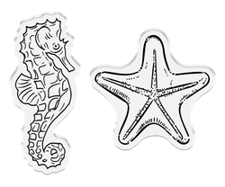 Crafter's Companion Coastal leimasin- ja stanssisetti Under the Sea