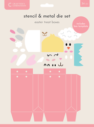 Crafter's Companion stanssi- ja sapluunasetti Easter Treat Boxes