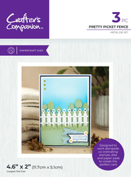 Crafter's Companion stanssi Pretty Picket Fence